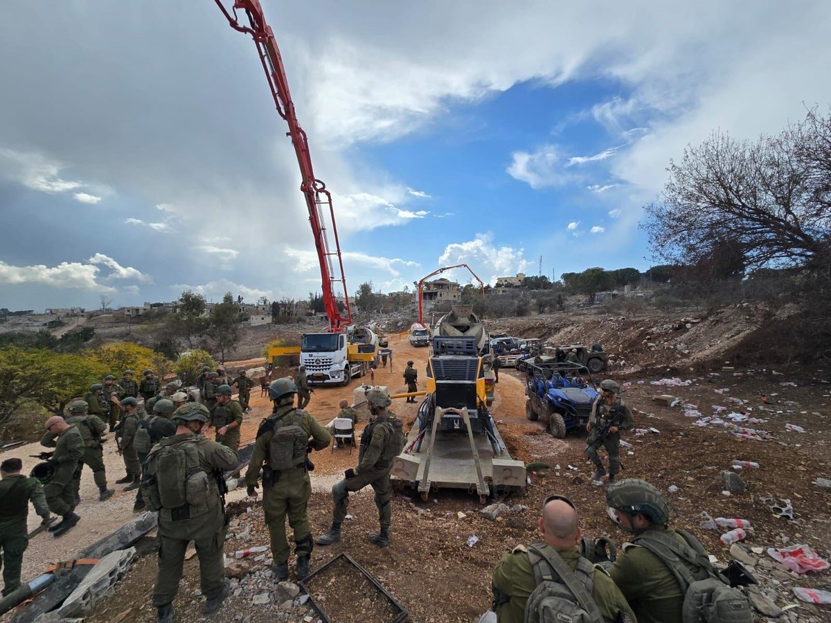 4.5 קוב בטון | לוחמי צה"ל אוטמים את תשתית הטרור של חיזבאללה במרחק 1.5 ק"מ מהגבול