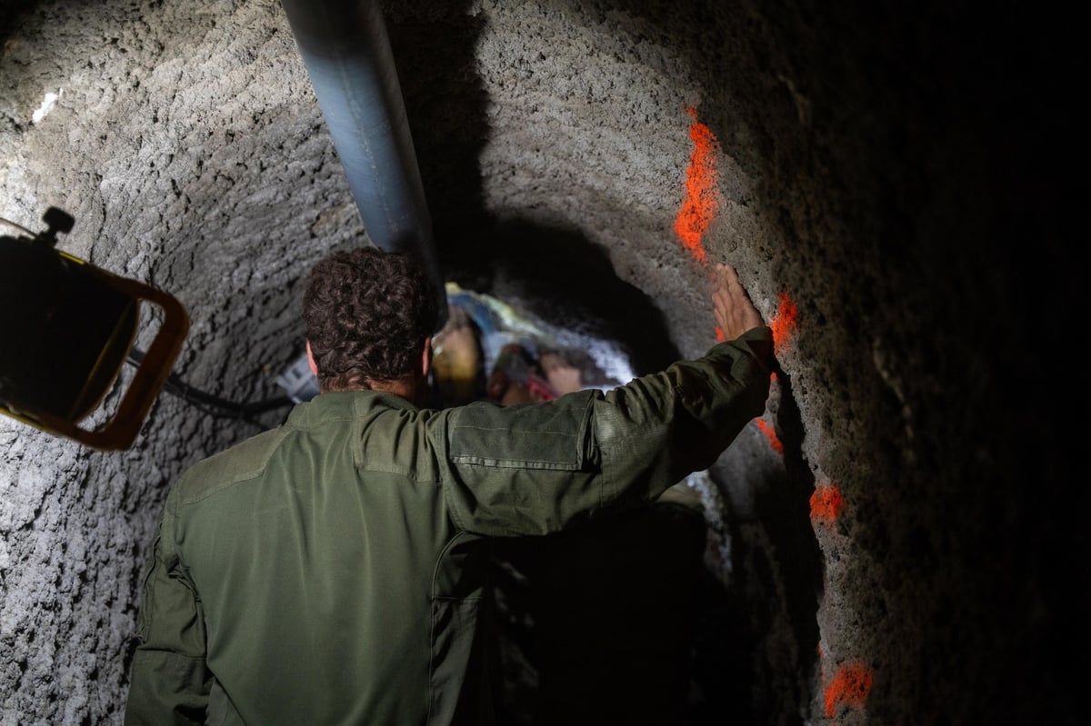 התשתית התת קרקעית של חיזבאללה שיועדה לפשיטת מחבלים על יישובי הצפון ואותרה על ידי לוחמי שלדג