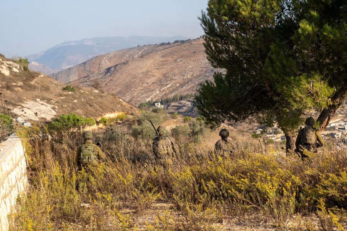 לוחמי צה"ל בדרום לבנון