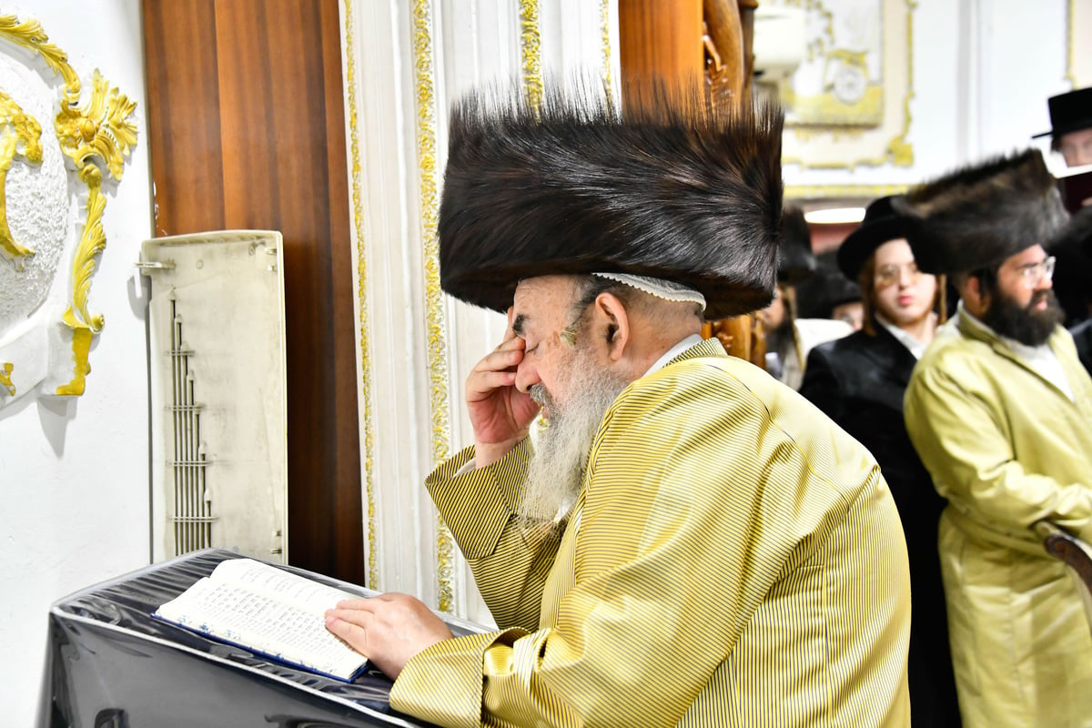 האדמו"ר מלעלוב בשב"ק פרשת וירא בבני ברק