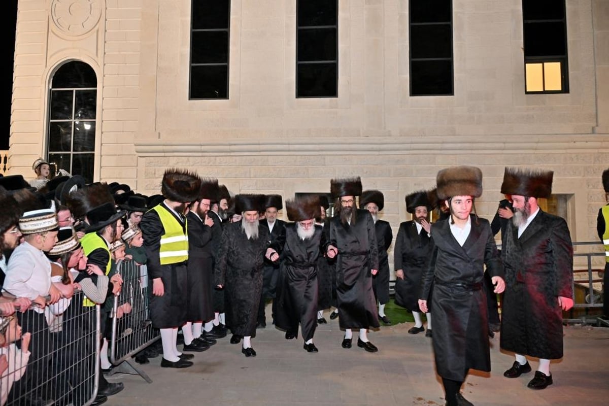 חנוכת הבית לביהמ"ד ויז'ניץ באלעד