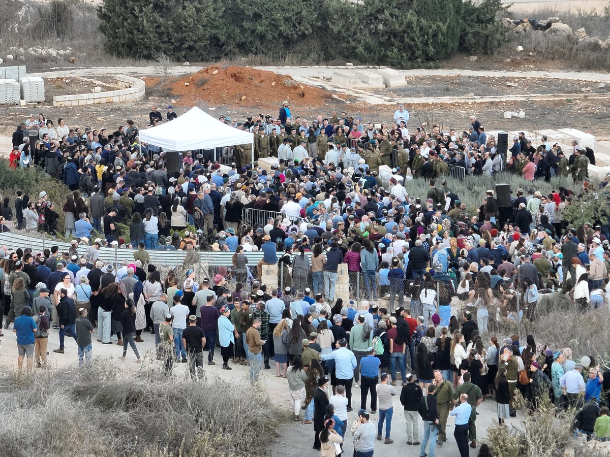 מסע הלוויה של ז'אבו ארליך ז"ל - ממעוף הציפור