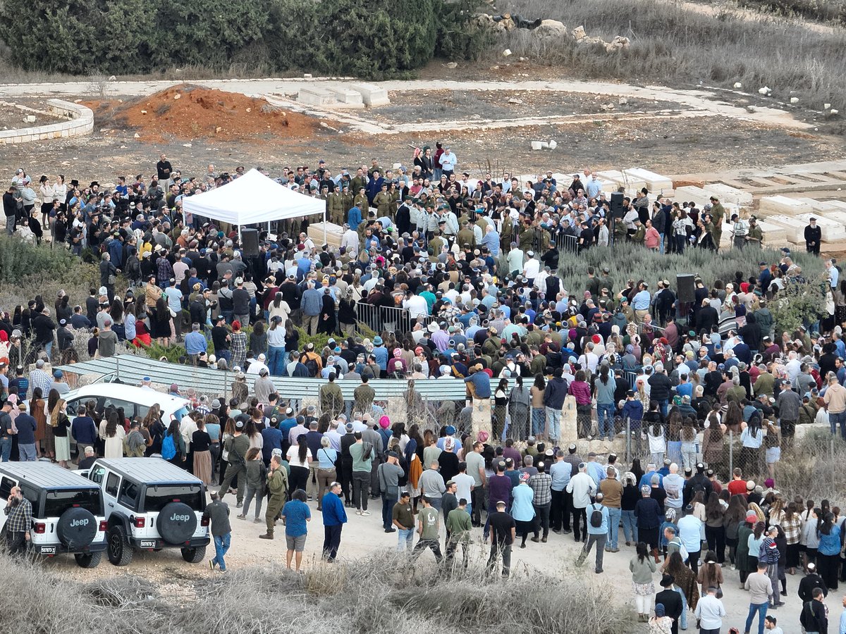 מסע הלוויה של ז'אבו ארליך ז"ל - ממעוף הציפור