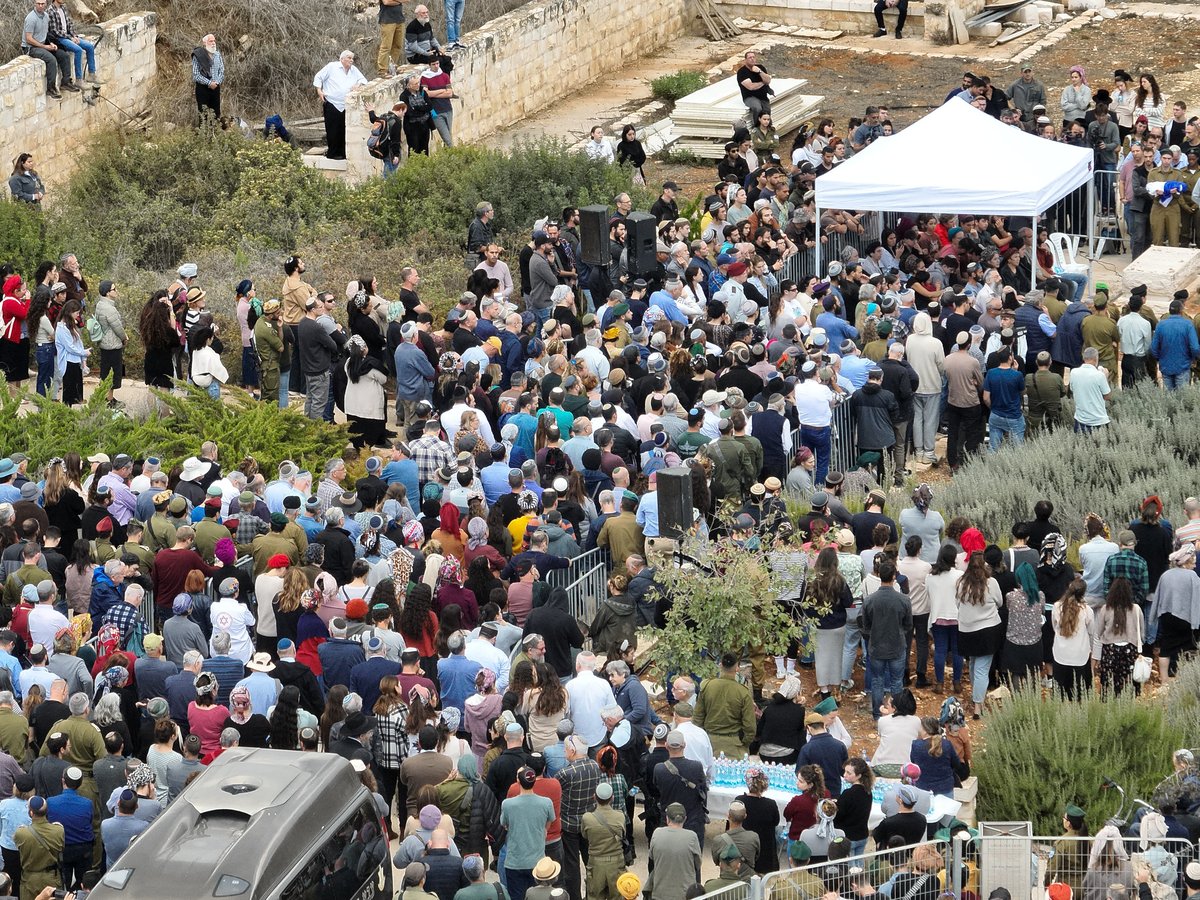 מסע הלוויה של ז'אבו ארליך ז"ל - ממעוף הציפור