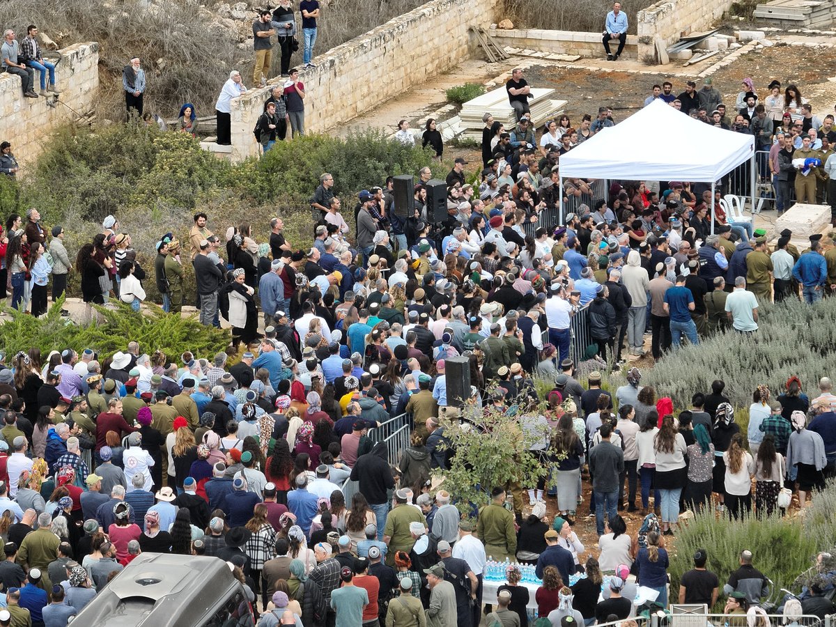 מסע הלוויה של ז'אבו ארליך ז"ל - ממעוף הציפור