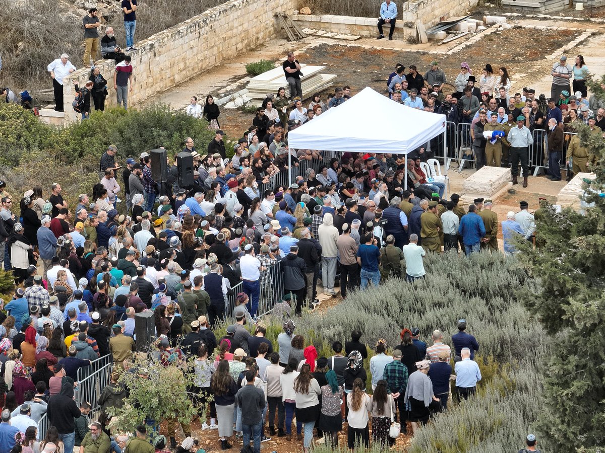 מסע הלוויה של ז'אבו ארליך ז"ל - ממעוף הציפור