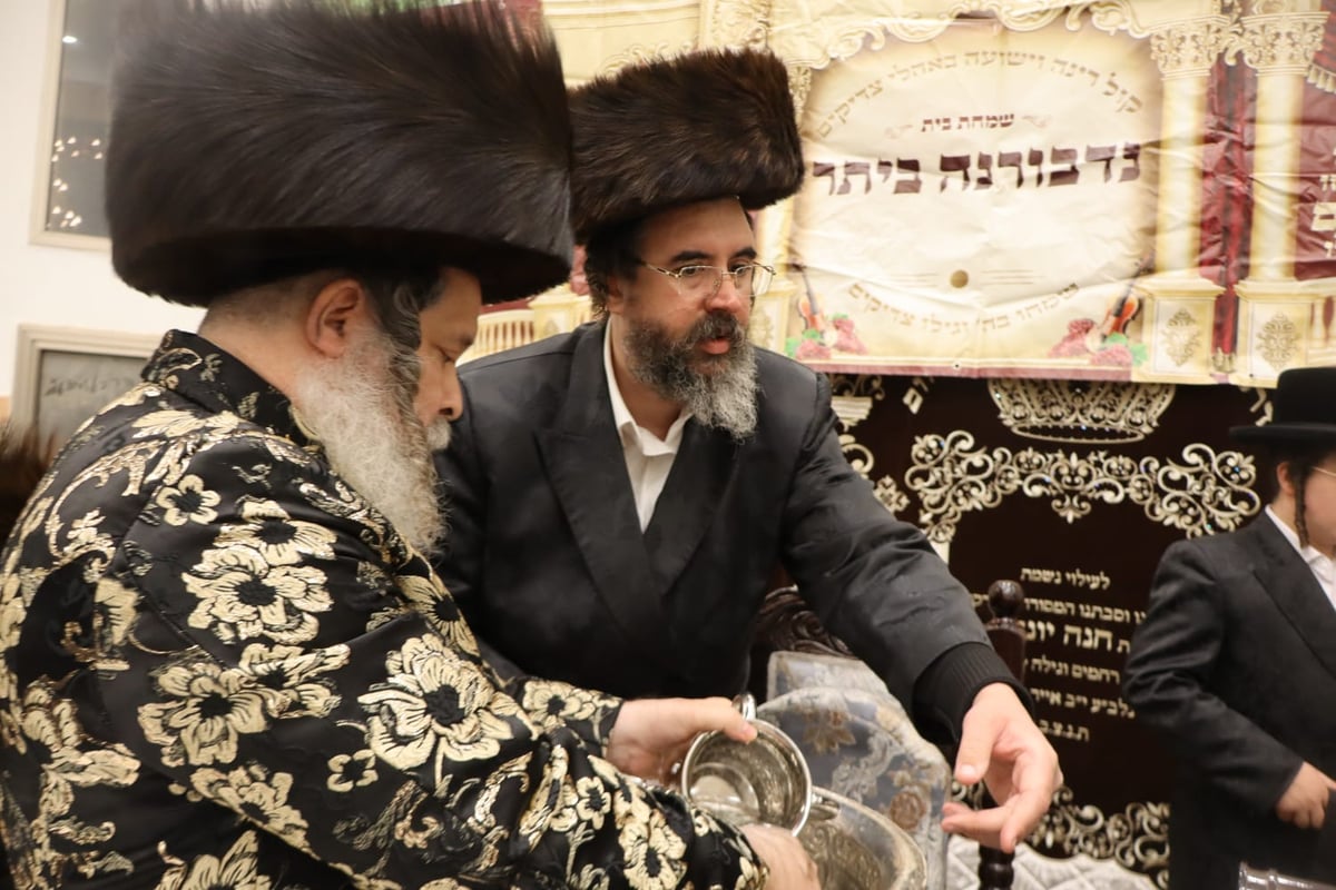 פדיון הבן לנכד האדמו"ר מנדבורנה ביתר