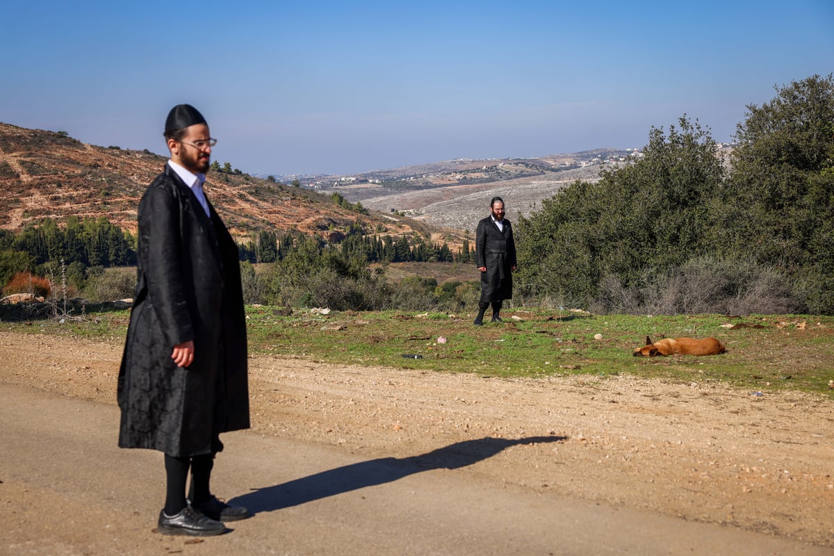 ביקור במושב אביבים הסמוך לגבול עם לבנון