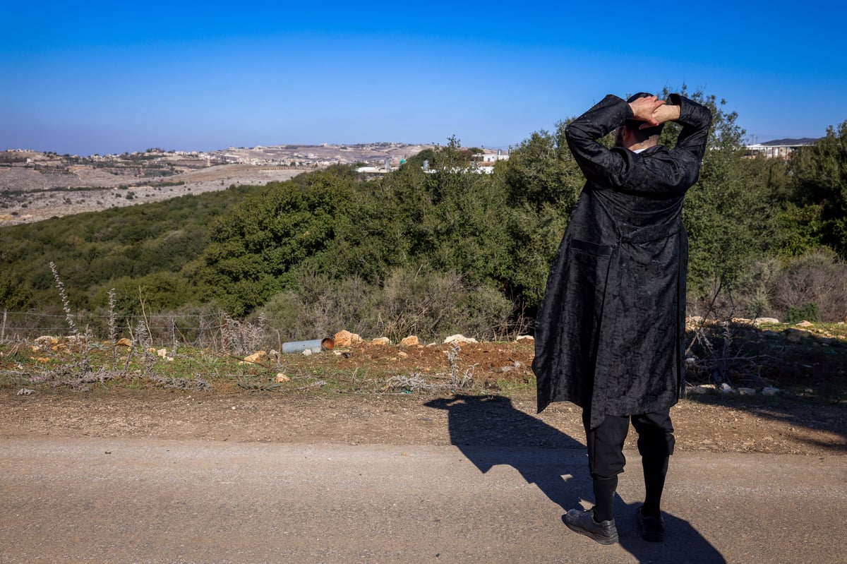 ביקור במושב אביבים הסמוך לגבול עם לבנון