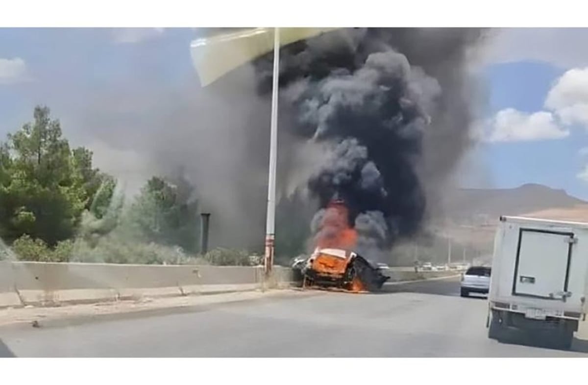 זירת הסיכול הממוקד סמוך לדמשק - סוריה, היום