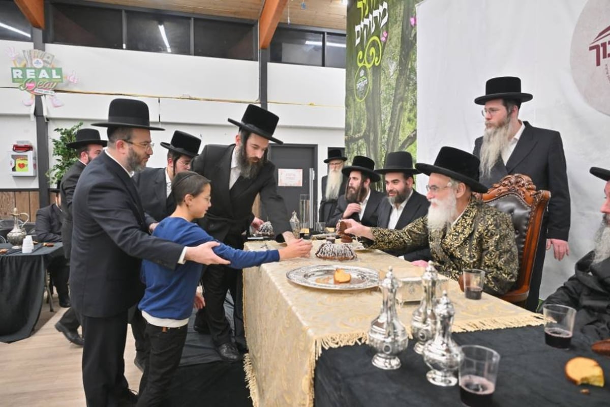 האדמו"ר מויזניץ בביקור בלייקווד