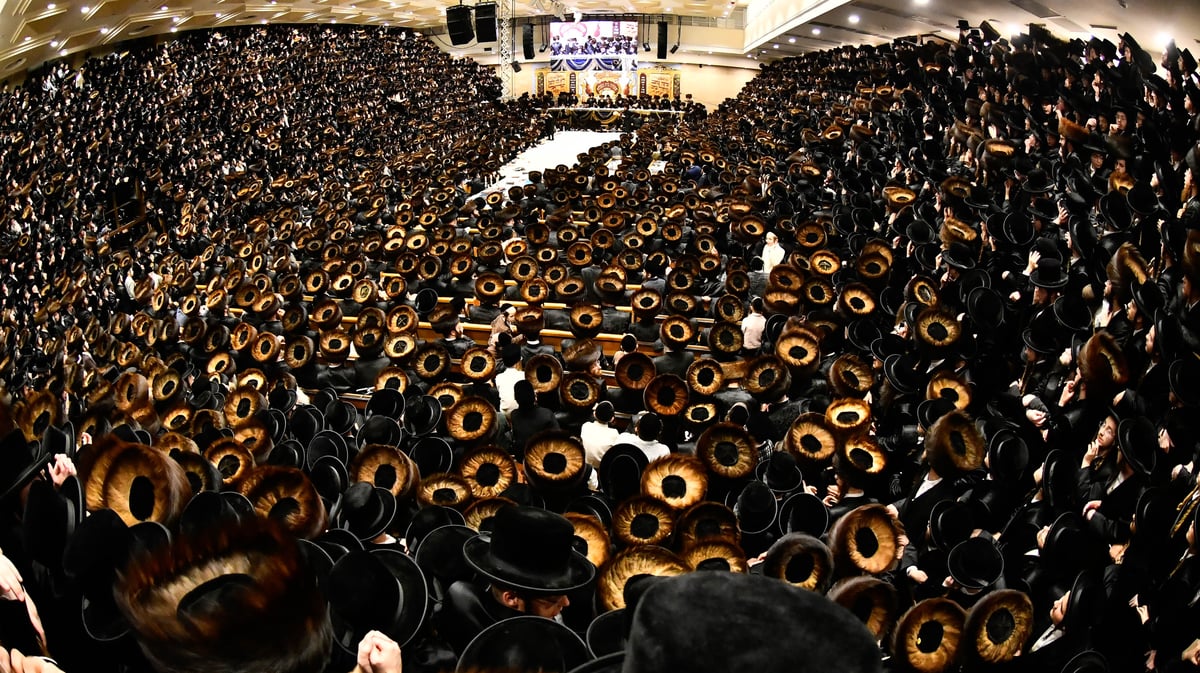 שמחת אירוסי נכדת האדמו"ר מבעלזא 