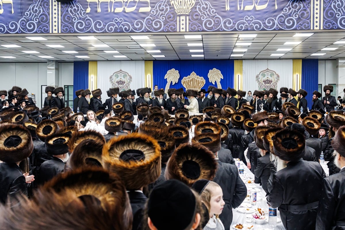 שמחת נישואי נכד האדמו"ר מסאטמר