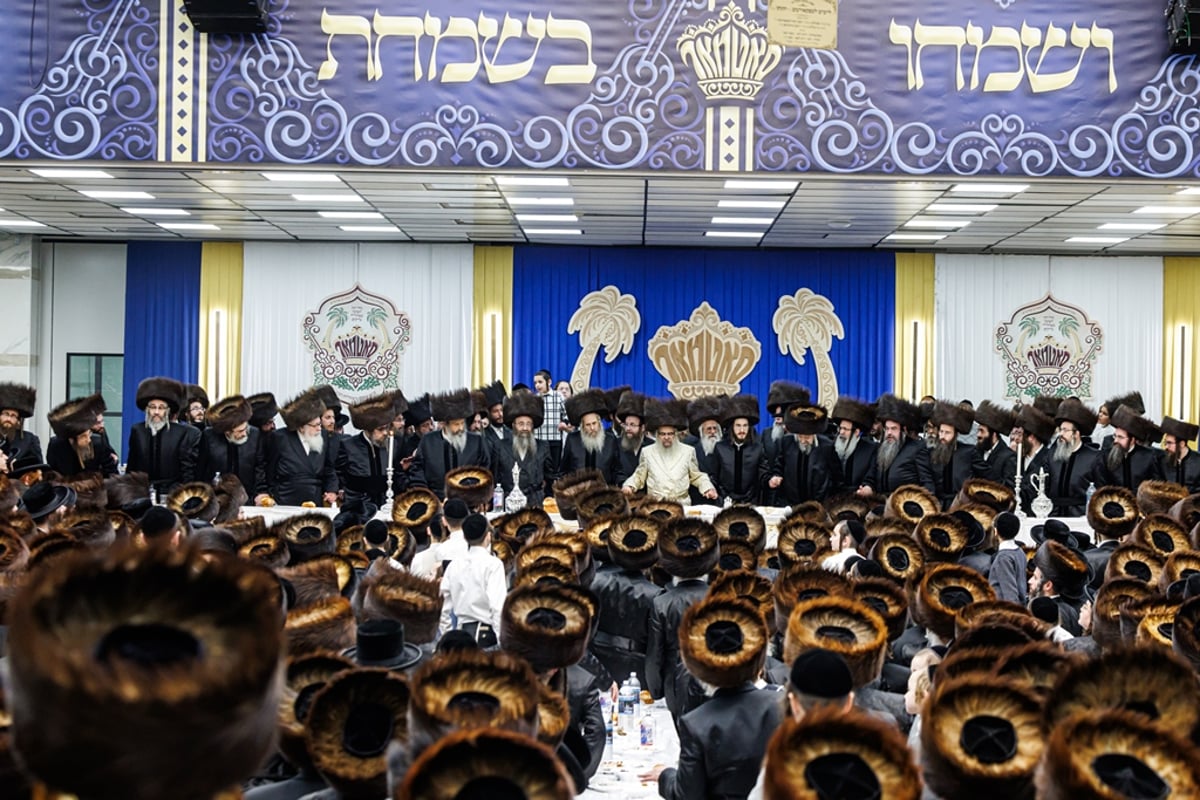 שמחת נישואי נכד האדמו"ר מסאטמר