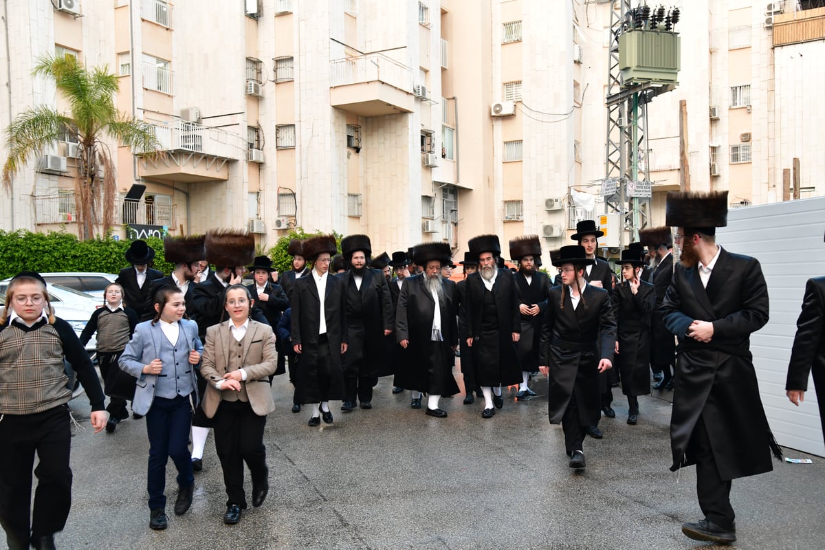 האדמו"ר משבט הלוי שבת פרשת וישב באשדוד