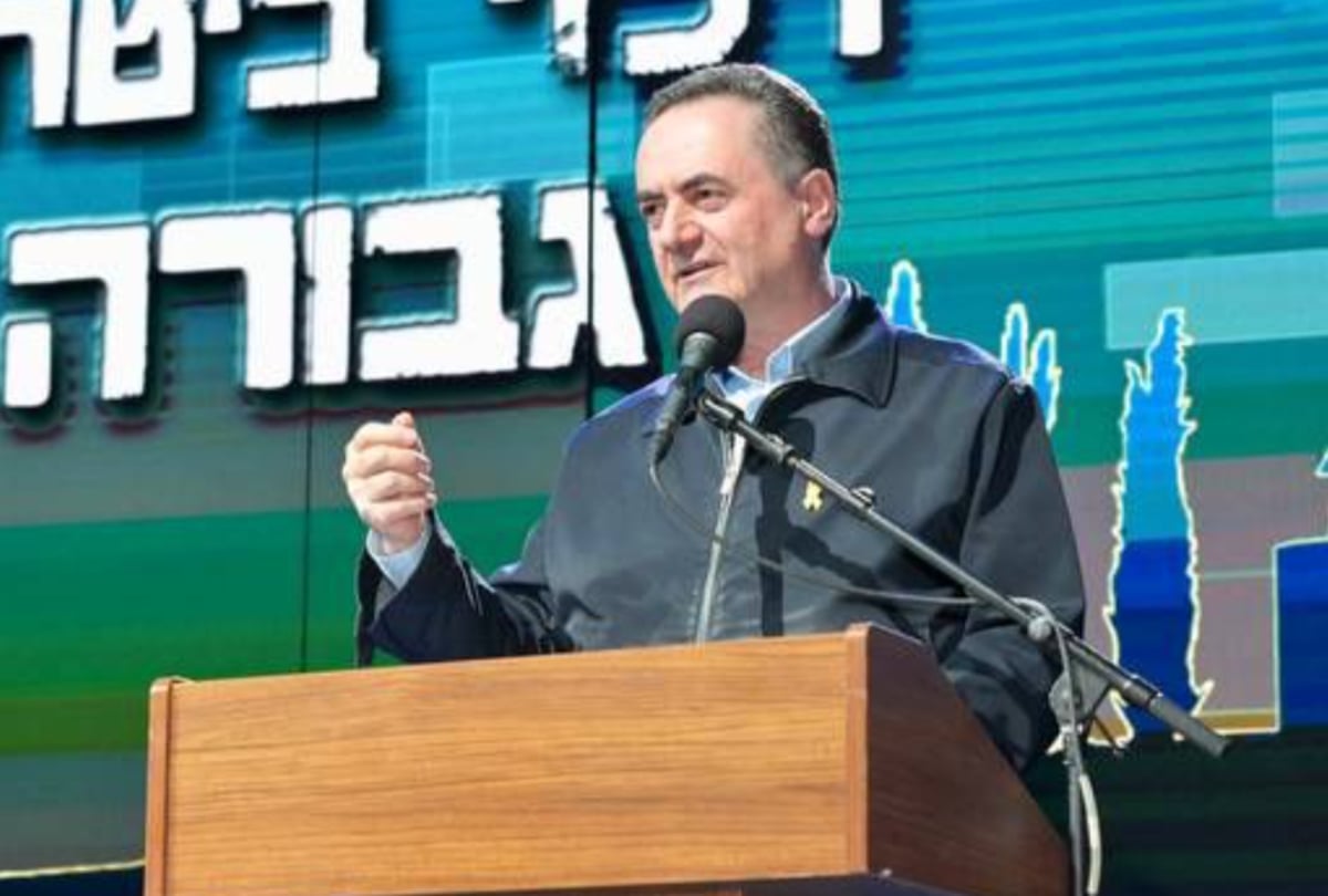 השר ישראל כ"ץ. בשורה למתיישבים