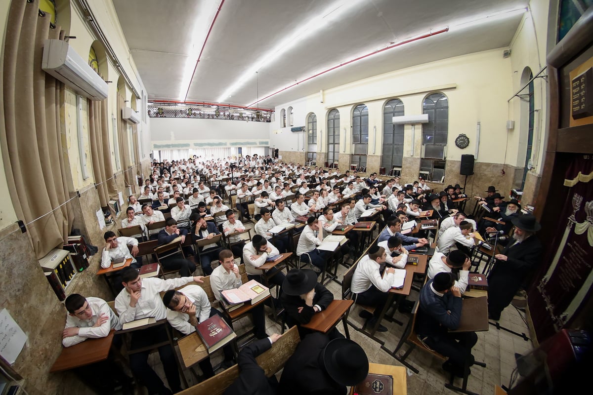 עצרת הספד במלאת השבעה על הסתלקותו של הגר"א דויטש זצ"ל