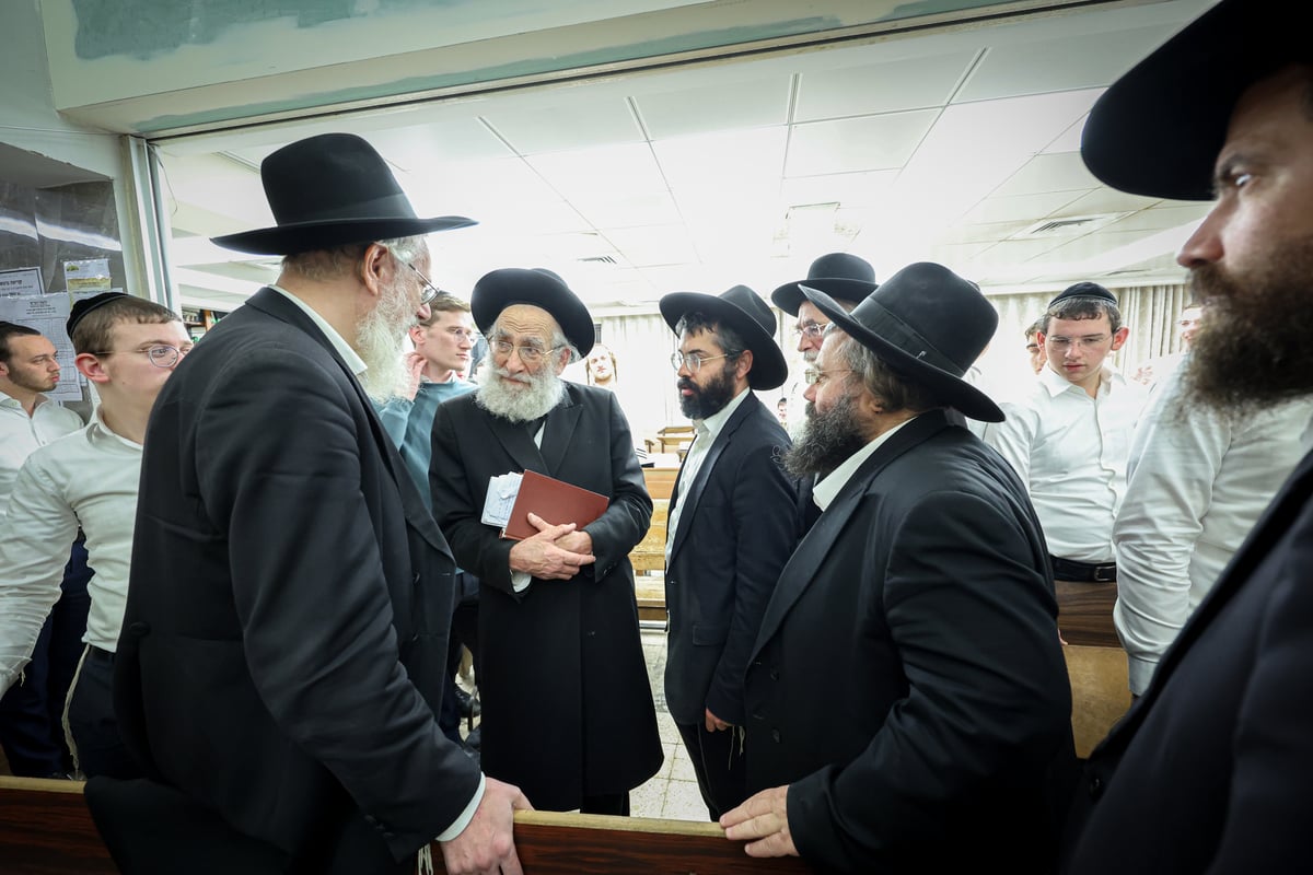 עצרת הספד במלאת השבעה על הסתלקותו של הגר"א דויטש זצ"ל