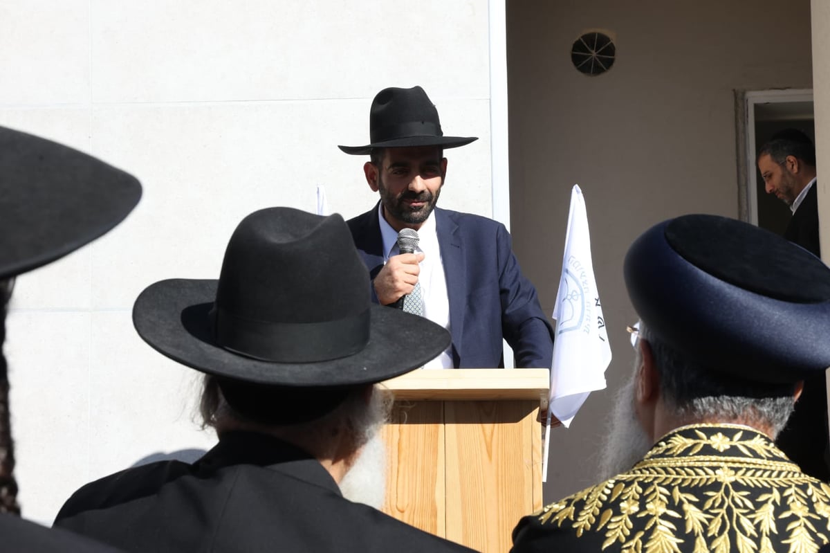 חנוכת מקווה טהרה ברובע ד' באשדוד