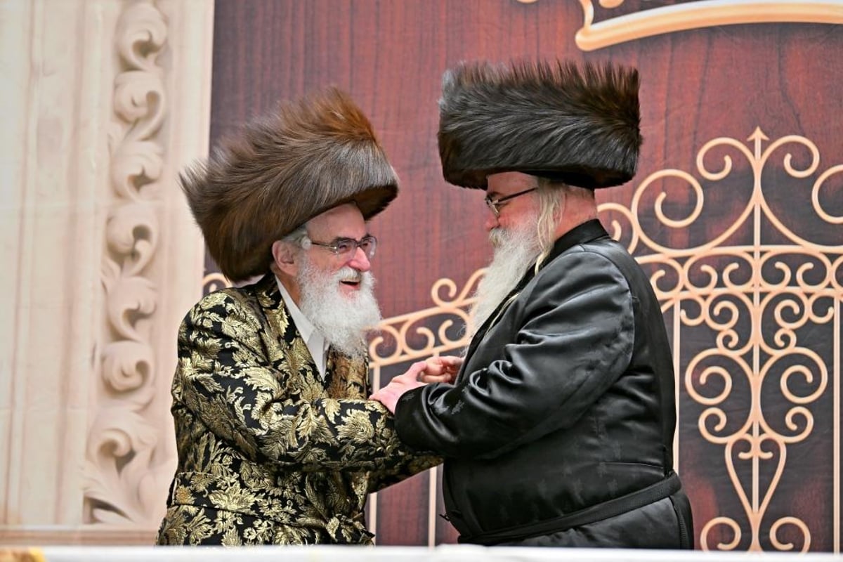 שמחת הבר מצווה לנכד האדמו"ר מויזניץ