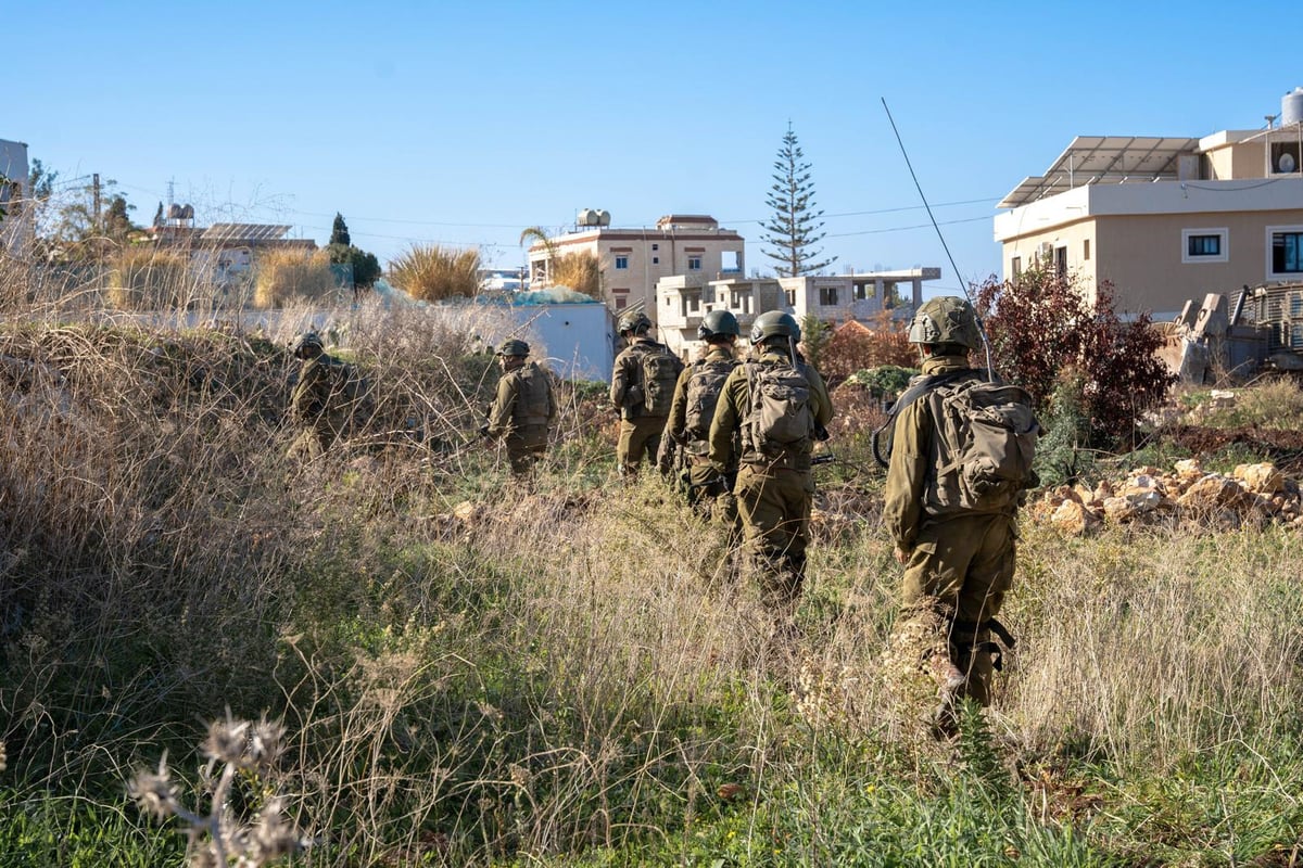 פעילות הכוחות במערב לבנון