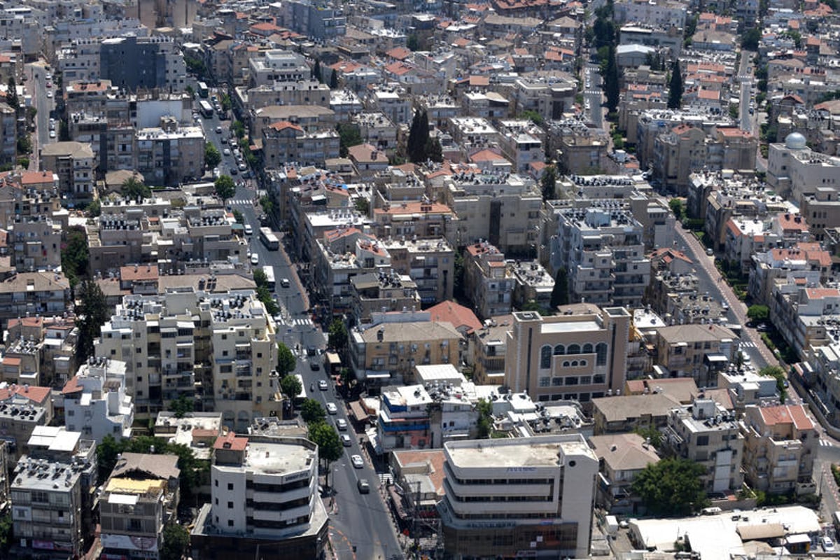 בני ברק במבט מלמעלה. אילוסטרציה