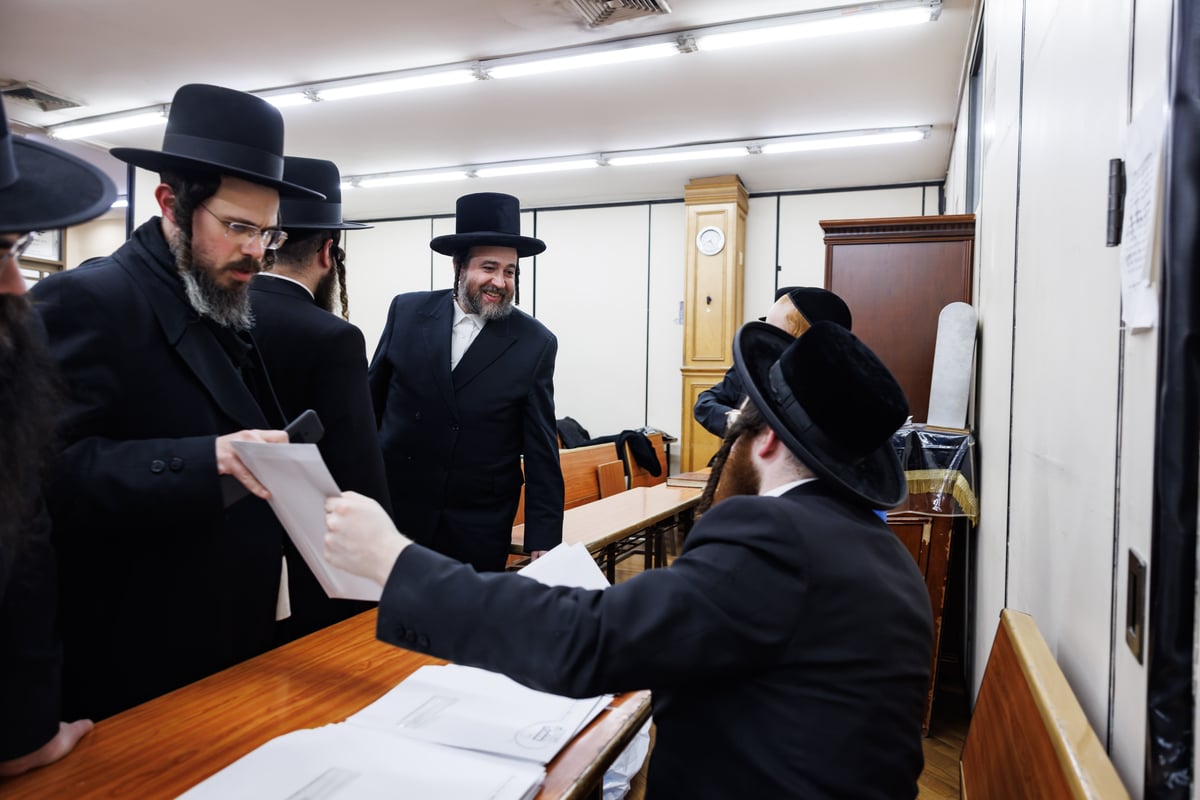 מבחן על מסכת בכורות בביהמ"ד סאטמר