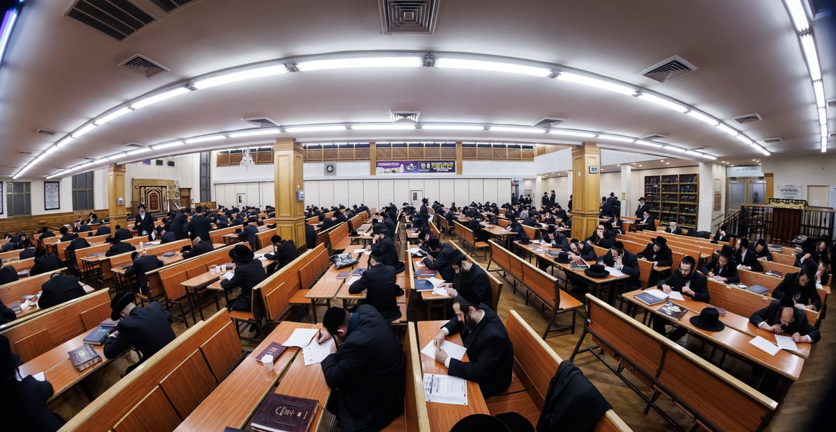 מבחן על מסכת בכורות בביהמ"ד סאטמר