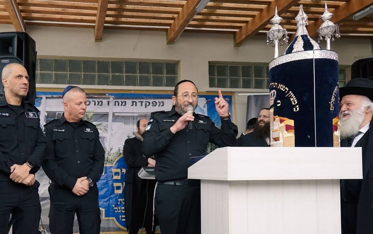 חנוכת הבית לבית הכנסת 'עם הנצח', בבית סוהר 'השרון'