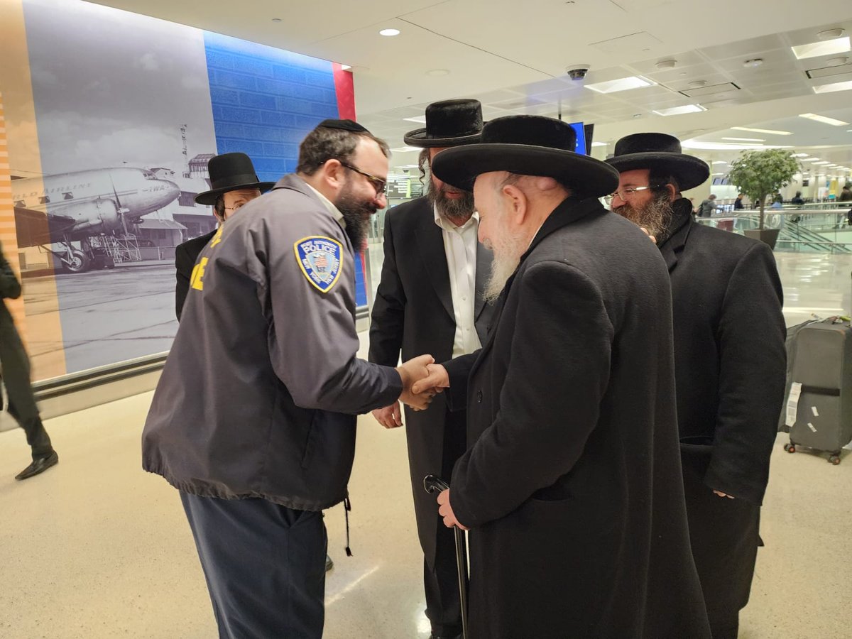 הגה"צ רבי משה קרמר בביקור בארה"ב