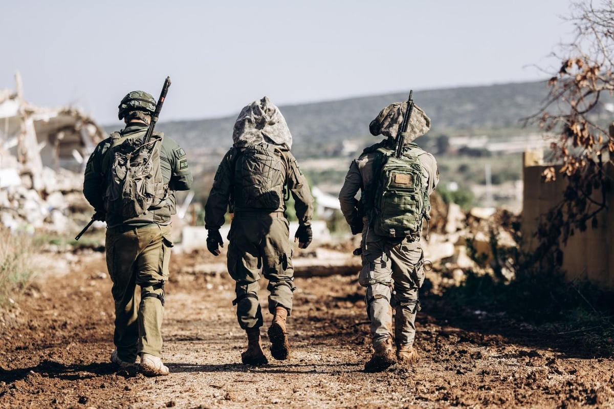 פעילות לוחמי צה"ל במערב לבנון