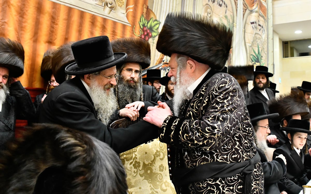 שמחת הבר מצווה לנכד האדמו"ר מפרמישלן