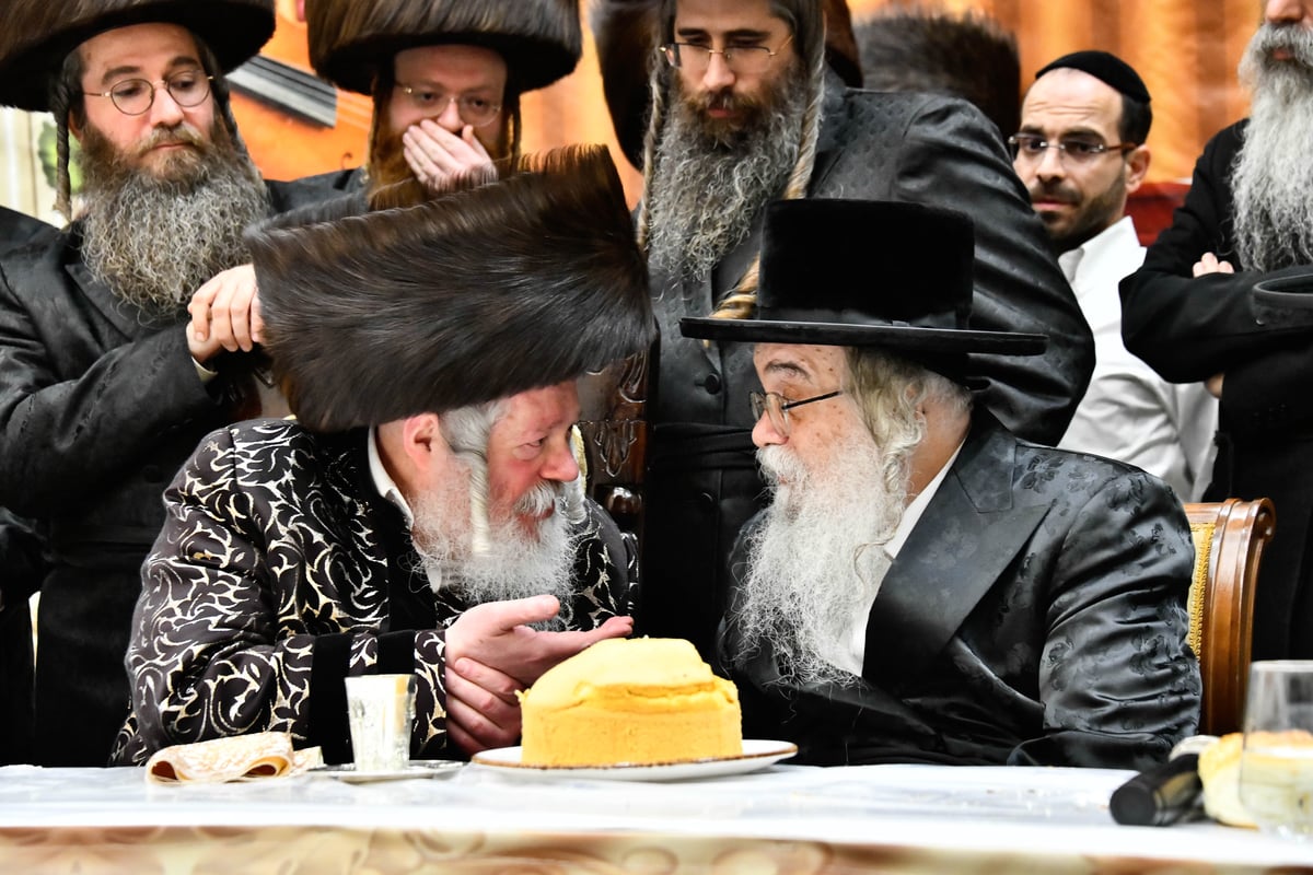 שמחת הבר מצווה לנכד האדמו"ר מפרמישלן