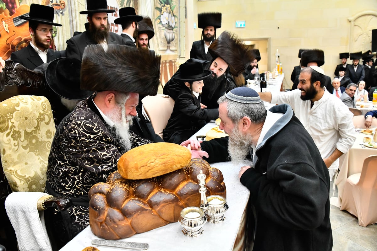 שמחת הבר מצווה לנכד האדמו"ר מפרמישלן