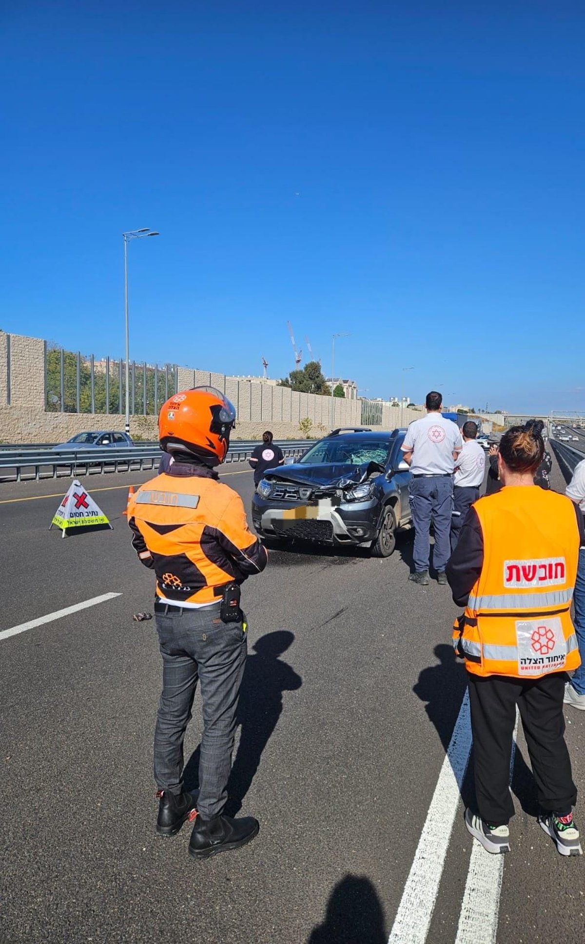 זירת התאונה