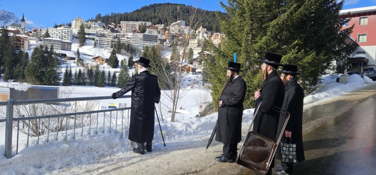 האדמו"ר מסערט ויז'ניץ בשווייץ