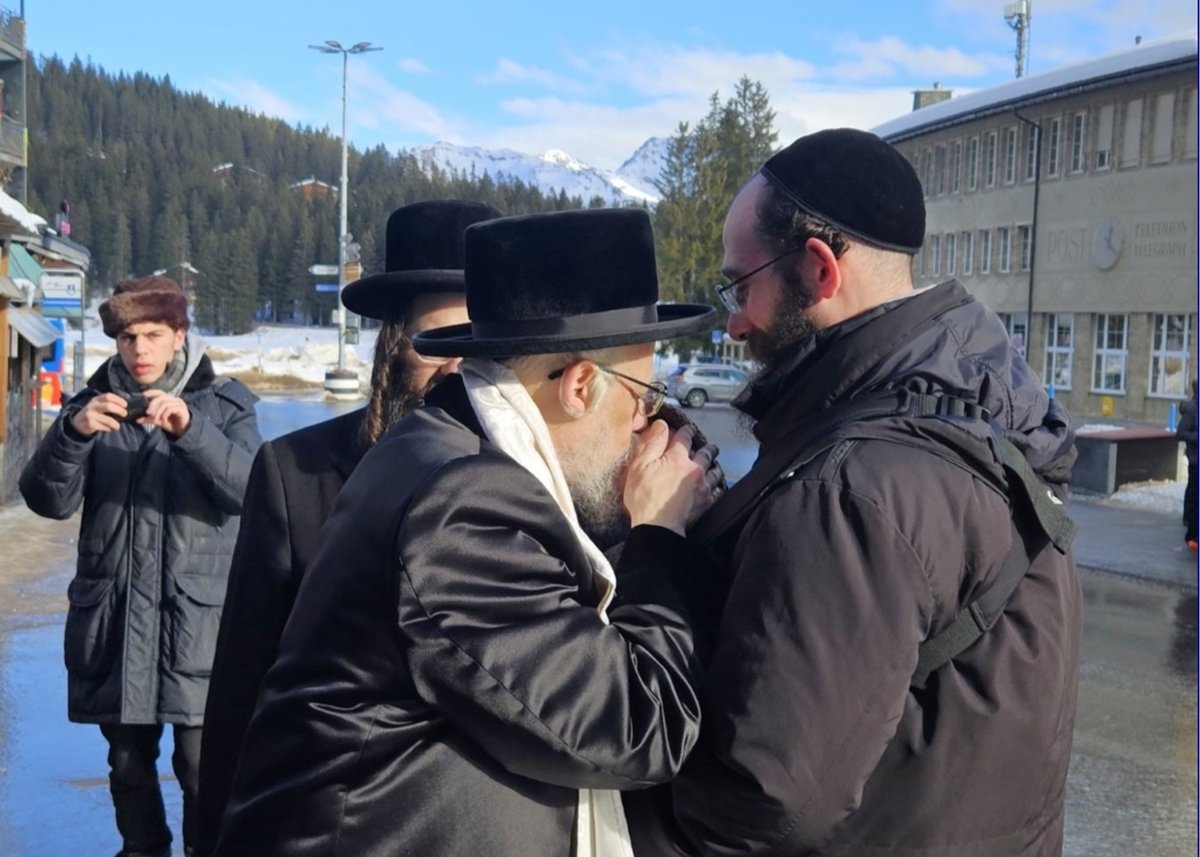 האדמו"ר מסערט ויז'ניץ בשווייץ