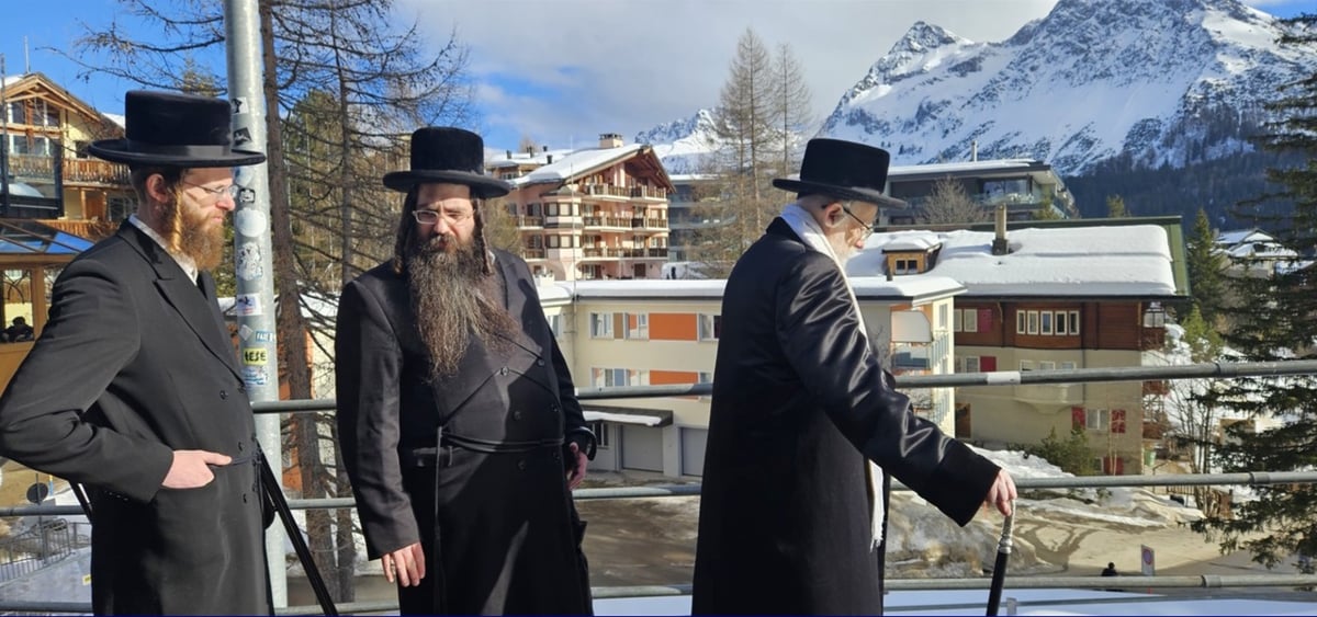 האדמו"ר מסערט ויז'ניץ בשווייץ