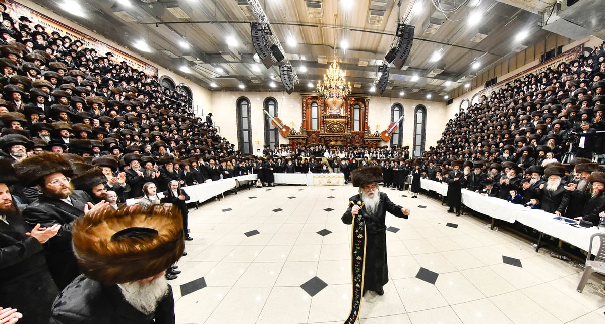 שמחת נישואי נכדת האדמו"ר מדארג