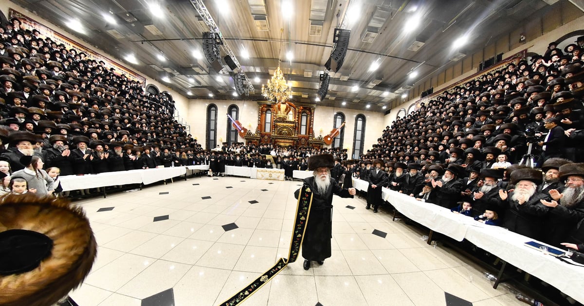 שמחת נישואי נכדת האדמו"ר מדארג