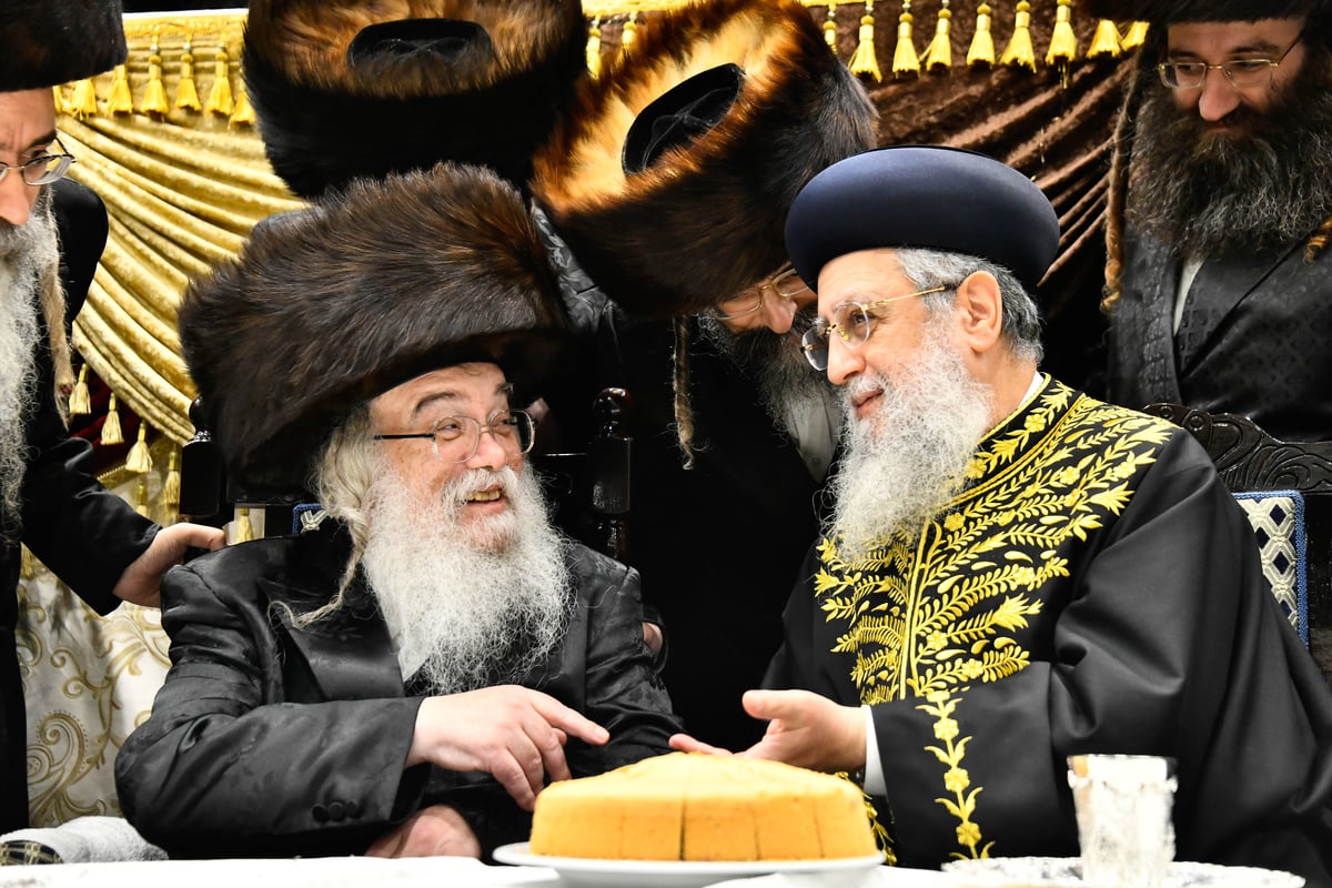 שמחת נישואי נכדת האדמו"ר מדארג