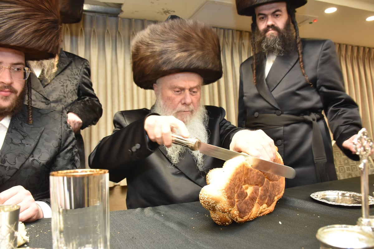 שמחת השבע ברכות לנכד האדמו"ר מואסלוי