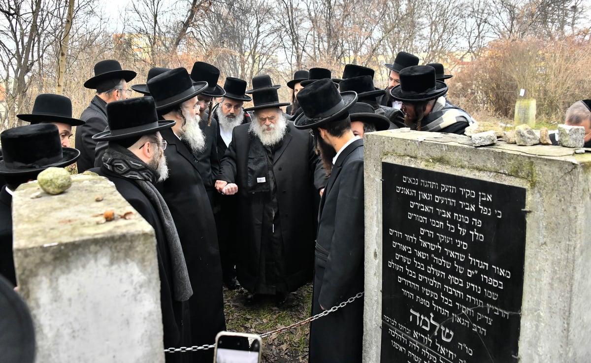 גאב"ד מאקאווא במסע הקודש לפולין