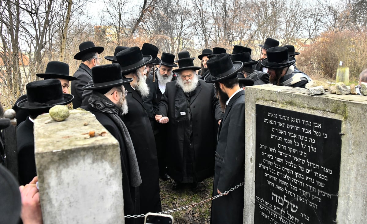 גאב"ד מאקאווא במסע הקודש לפולין