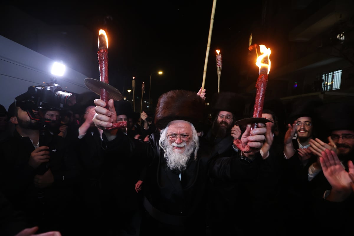 הכנסת ספר תורה לבית הכנסת פרושים בבית שמש