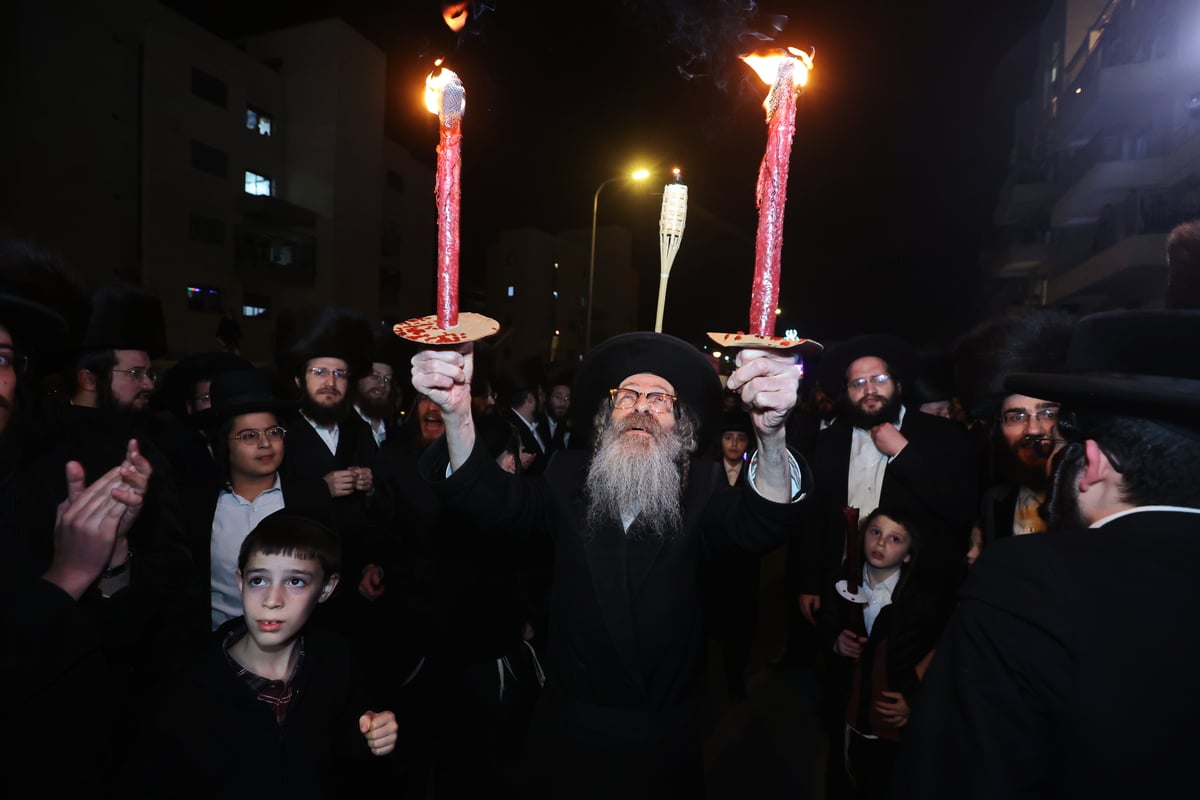 הכנסת ספר תורה לבית הכנסת פרושים בבית שמש