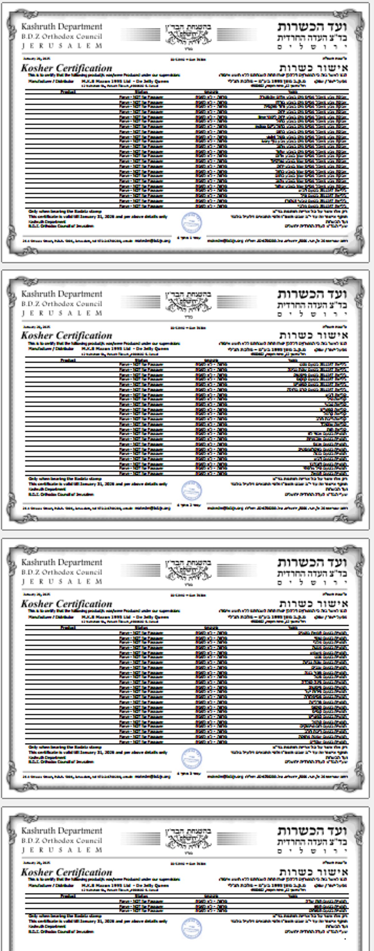 נחשף: כך ג'ליאת שקיבל הכשר הבד"ץ מסייע בירידה במשקל?