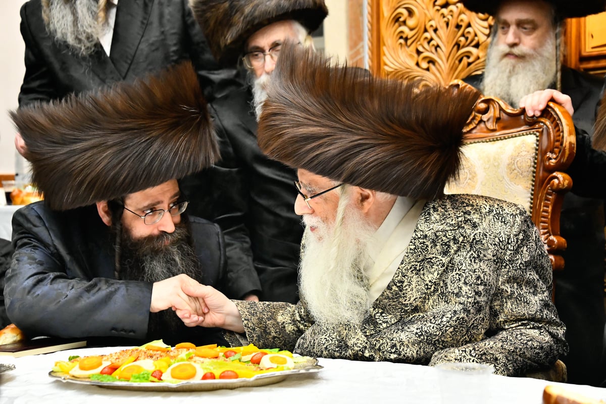 שמחת השבע ברכות בבית סטראפקוב - צאנז - לעלוב 