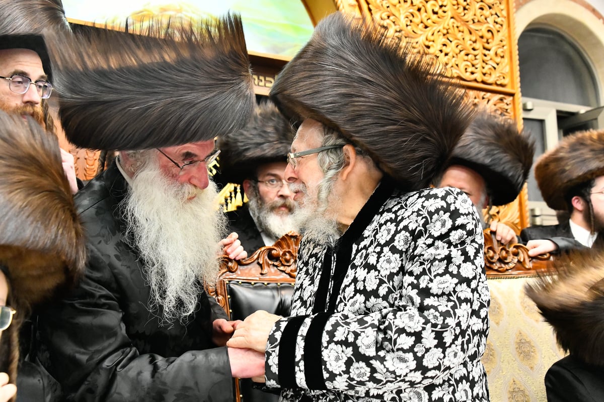 שמחת השבע ברכות בבית סטראפקוב - צאנז - לעלוב 