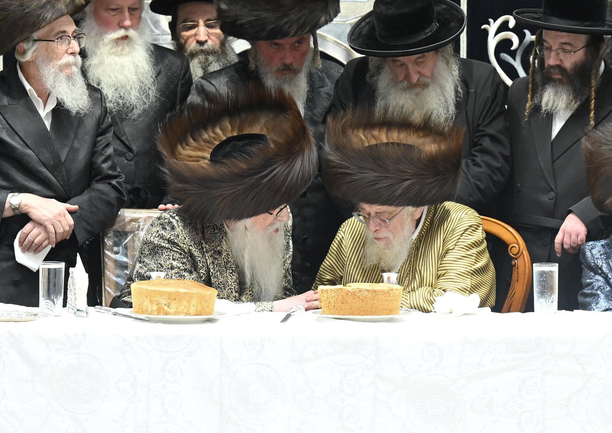 שמחת הברית בחצה"ק צאנז - תולדות אהרן